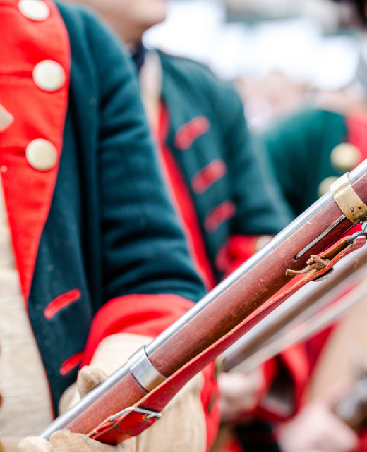 Revolutionary War scene