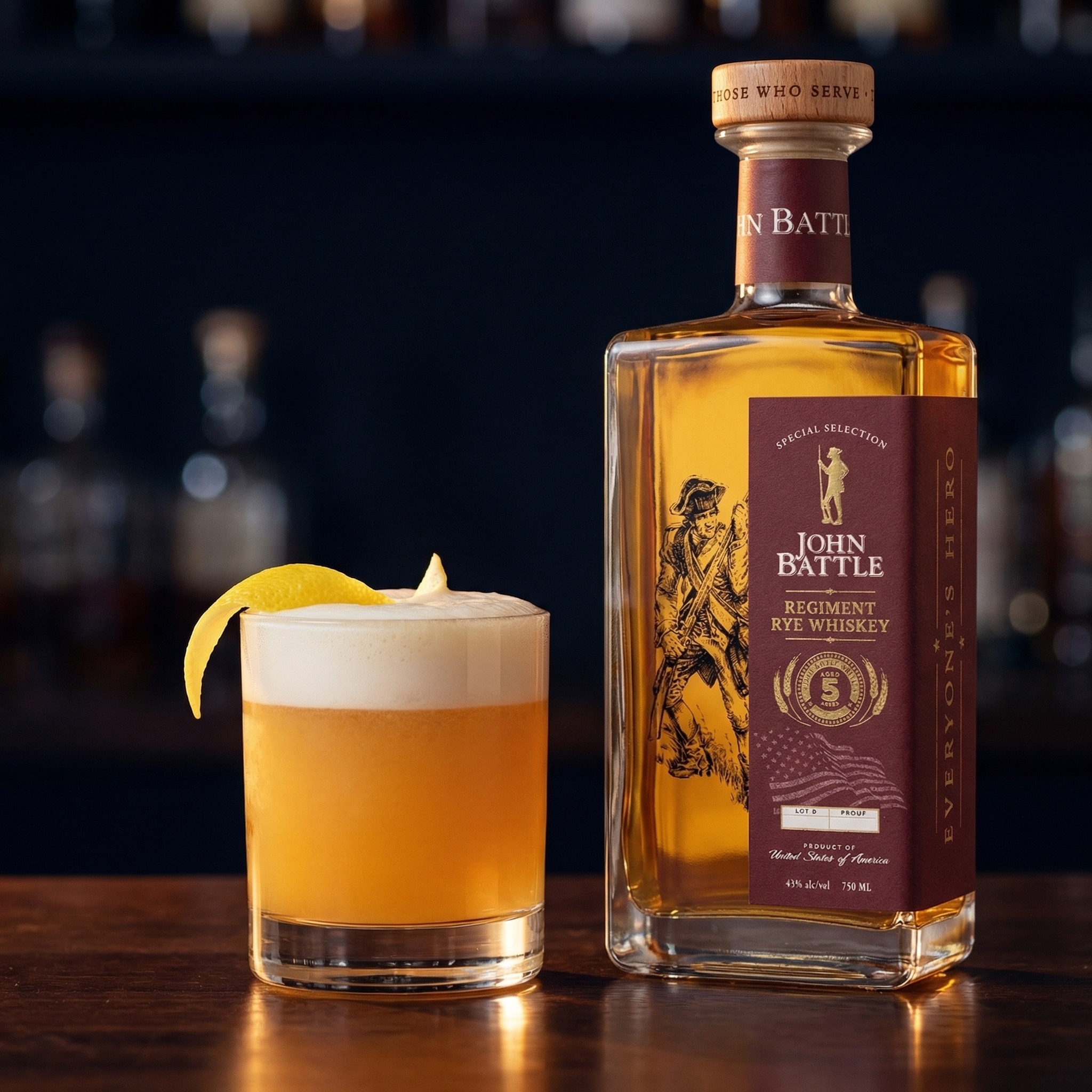 Gold Rush cocktail
