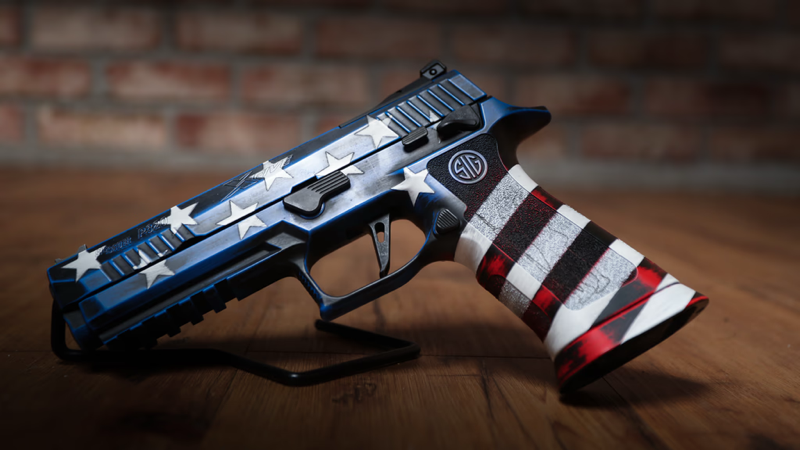 Sig Sauer P320 X5 Legion — patriot finish